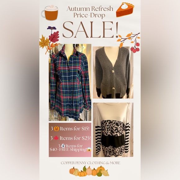 🍁👻🎃HUGE FALL SALE!🎃👻🍁 - Picture 1 of 1